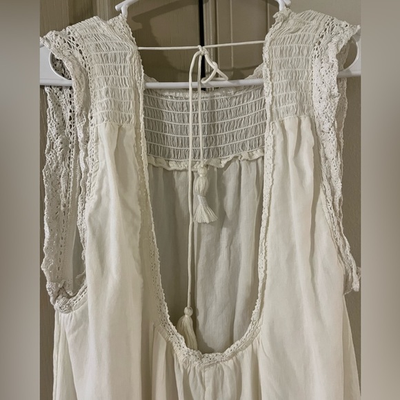 SOLD Free People Lace bottom midi dress - Picture 9 of 11
